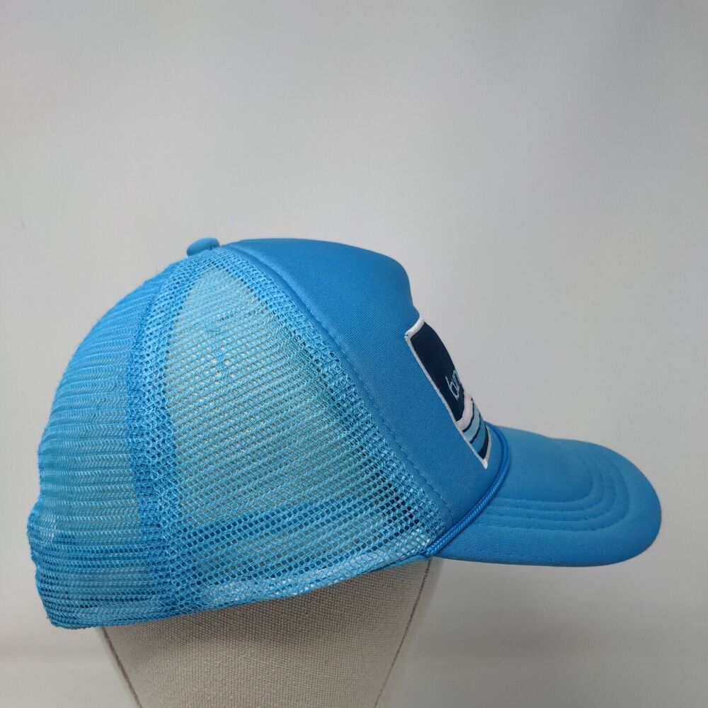 Bumble Bff Snapback Trucker Hat Blue One Size Adjustable Mesh Back Rope - Picture 4 of 7